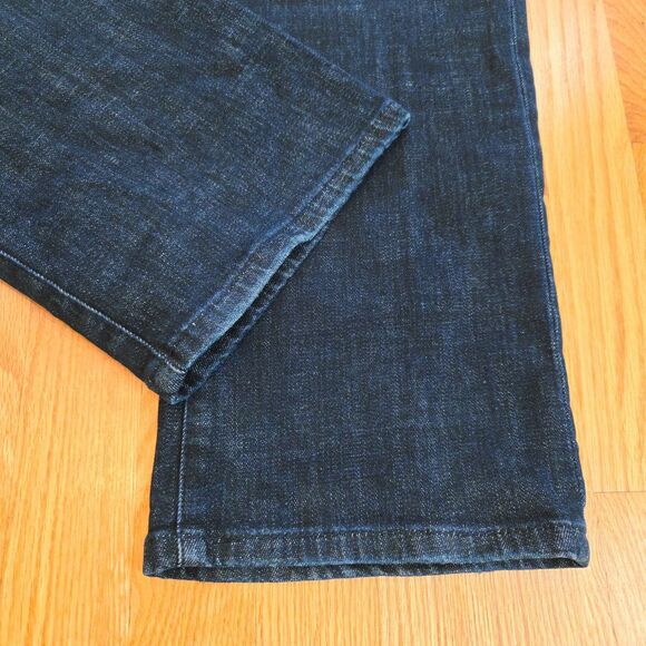 Joseph Abboud Slim Fit Jeans Mens 38x32 Blue Dark Wash Stretch Denim Modern EUC - Picture 7 of 13